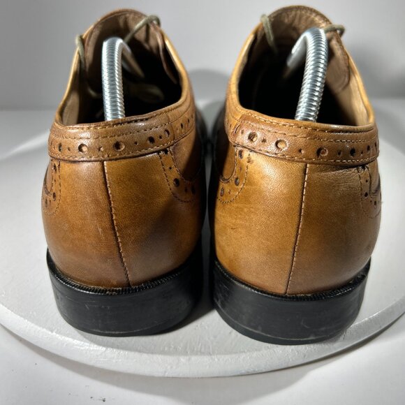 Johnston & Murphy Brown Leather Oxfords - Picture 8 of 14